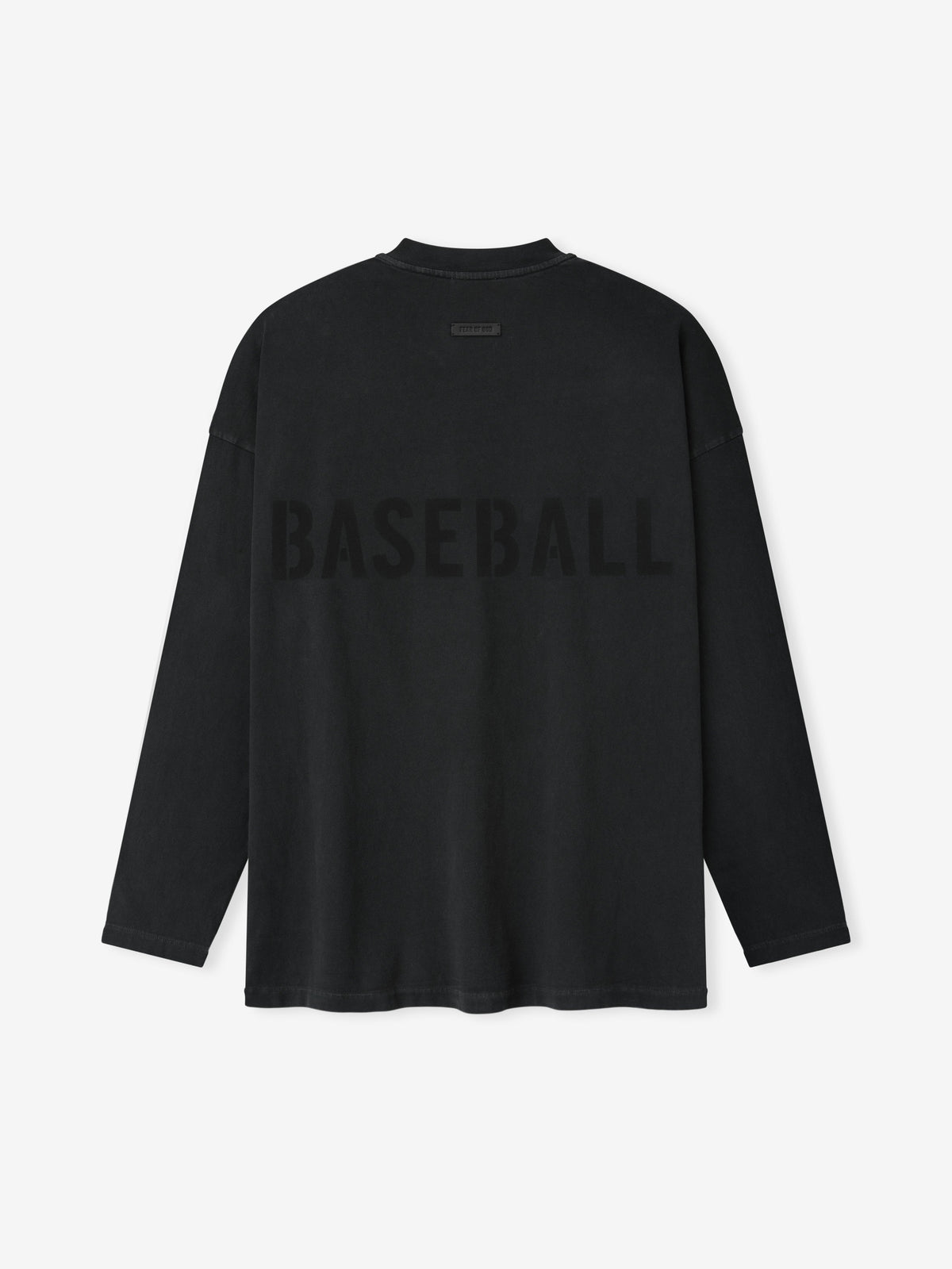 9 Long Sleeve Tee - Black - Image 5