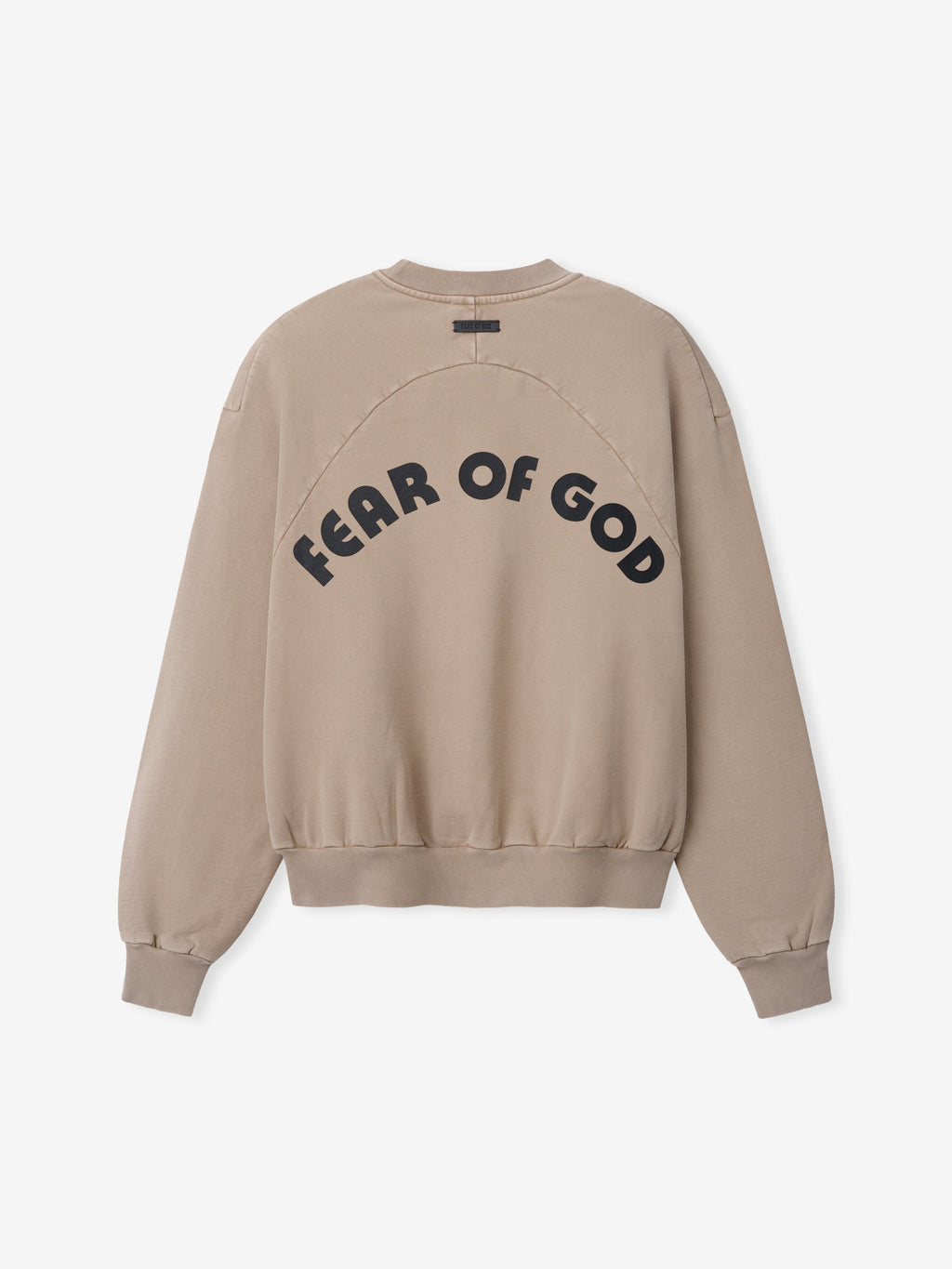 Baseball Classic Half Raglan Sweatshirt - Dune Pearl - Image 3