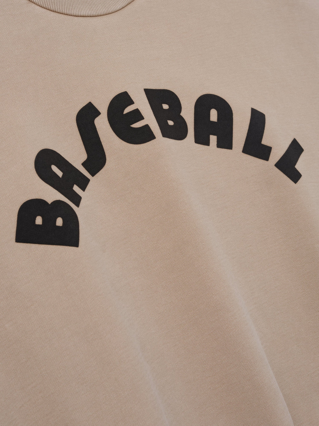 Baseball Classic Half Raglan Sweatshirt - Dune Pearl - Image 4