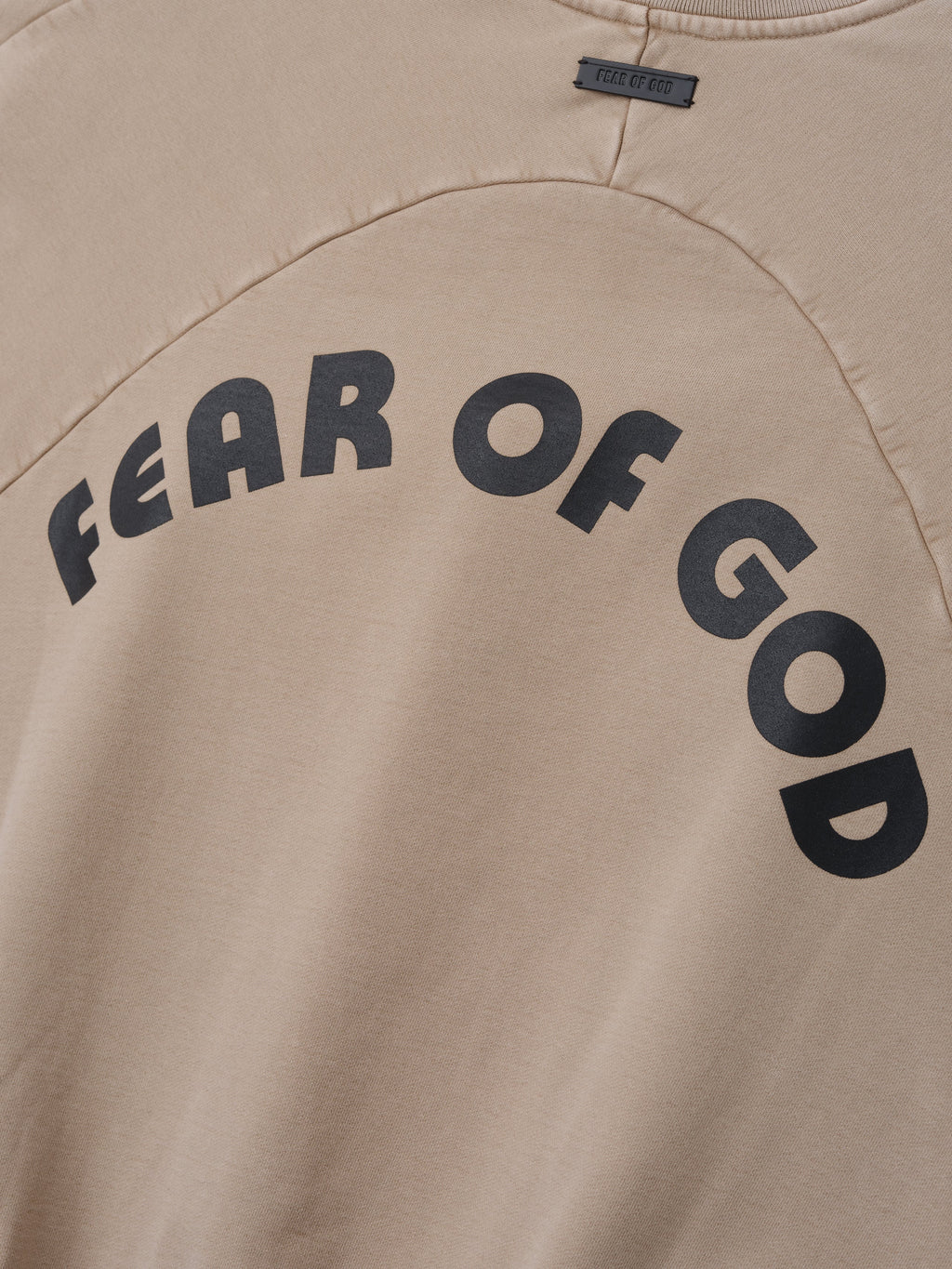 Baseball Classic Half Raglan Sweatshirt - Dune Pearl - Image 5