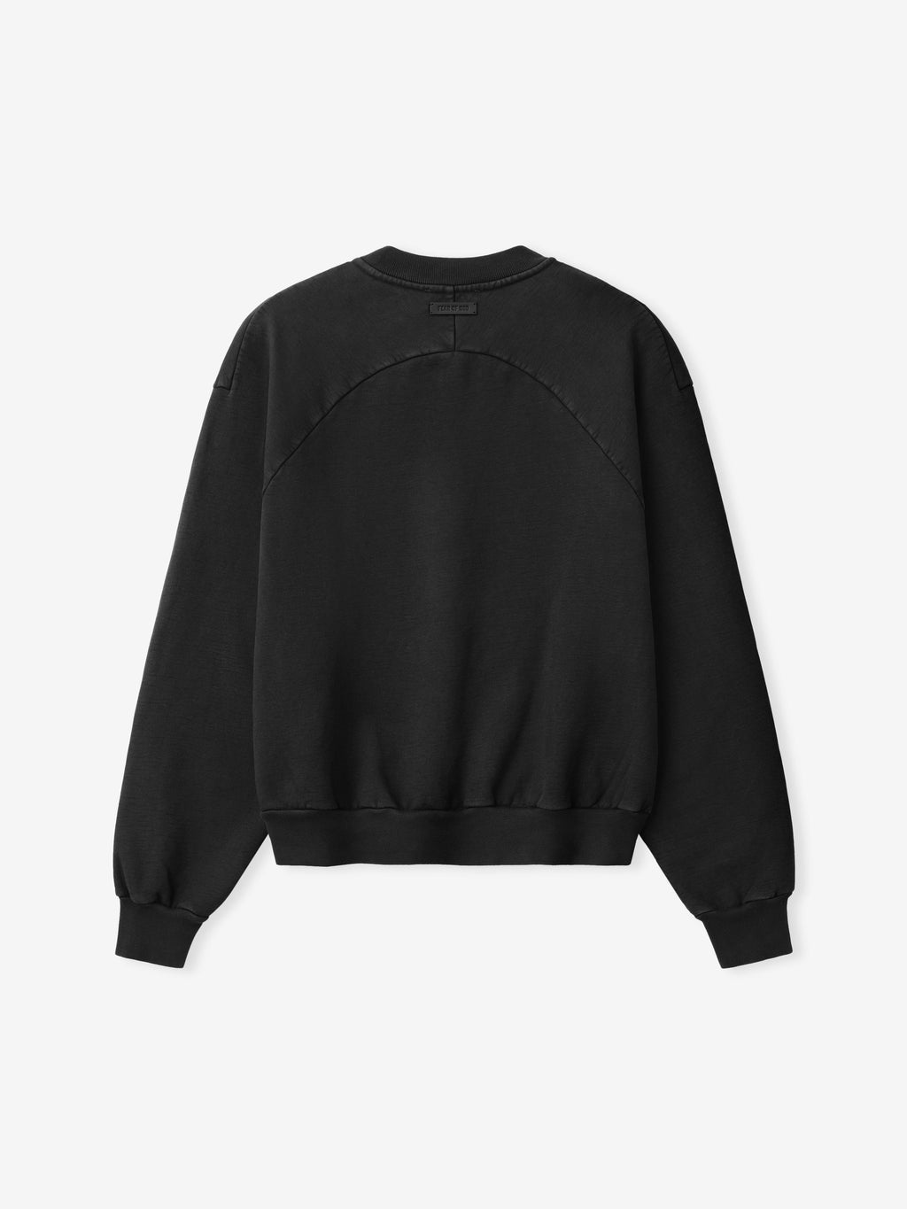 Sunfaded Classic Half Raglan Sweatshirt - Black - Image 2