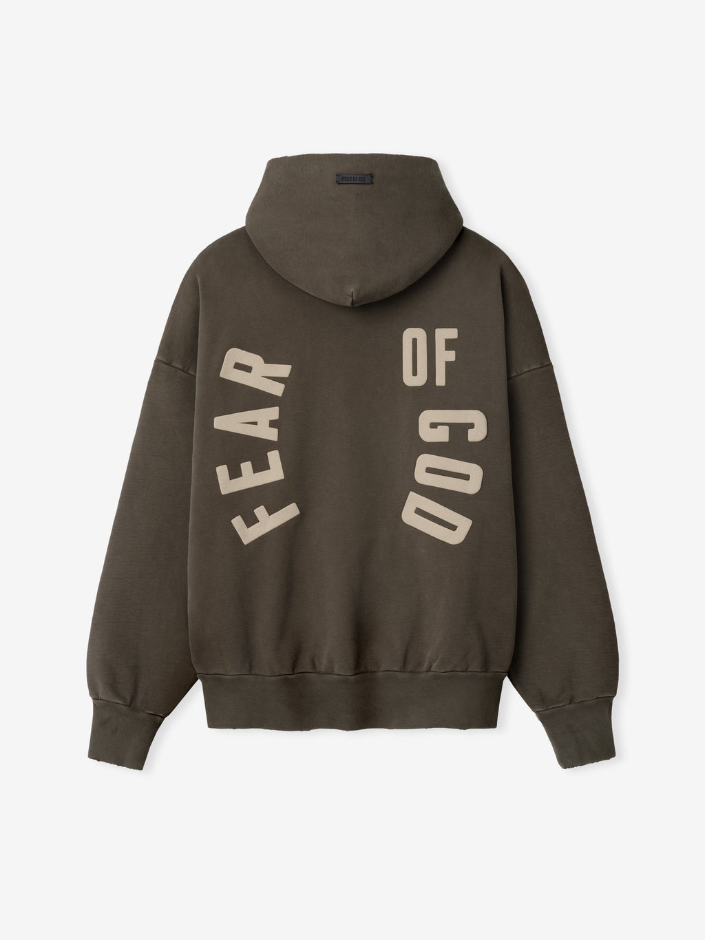 Fear Of God Classic Pocket Hoodie - Faded Brown - Image 2