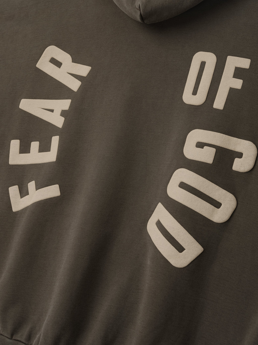 Fear Of God Classic Pocket Hoodie - Faded Brown - Image 4
