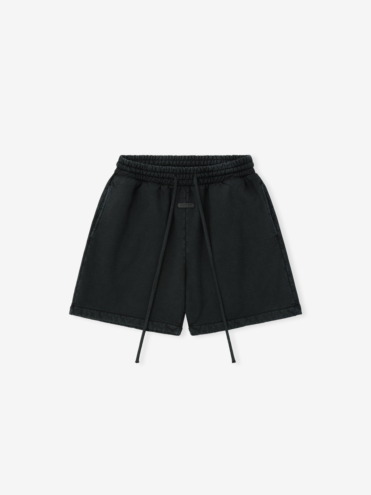 Sunfaded Vacation Sweatshort - Black - Image 1