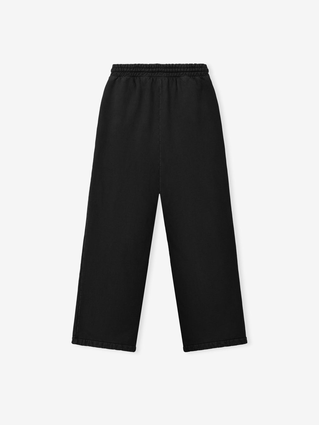 Sunfaded Wide Leg Sweatpant - Black - Image 3