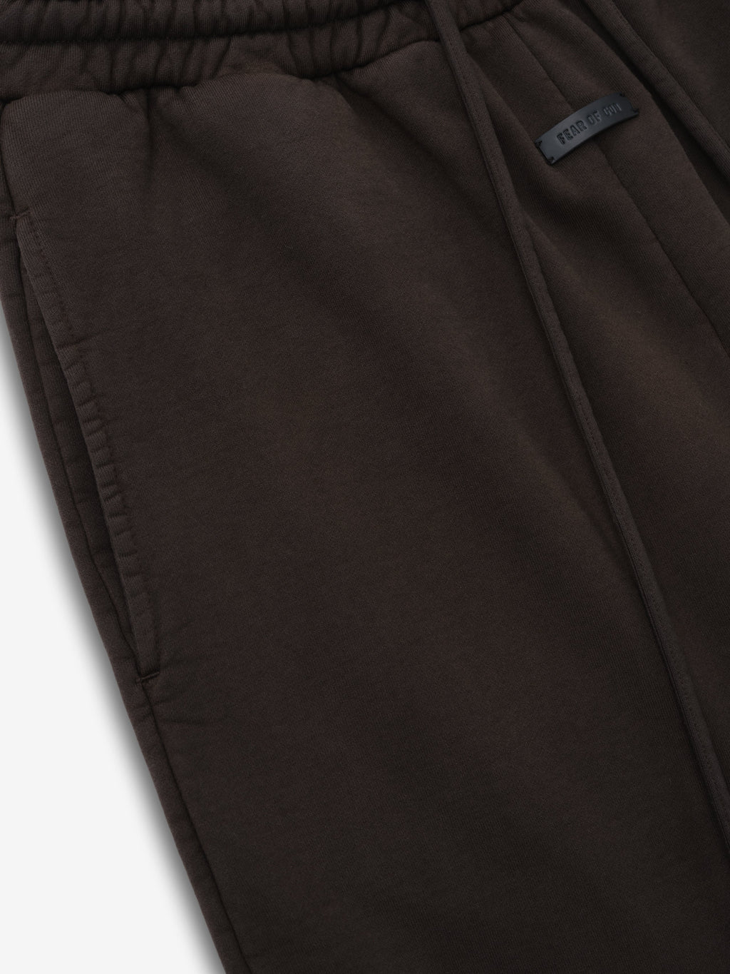 Sunfaded Wide Leg Sweatpant - Dark Brown - Image 5