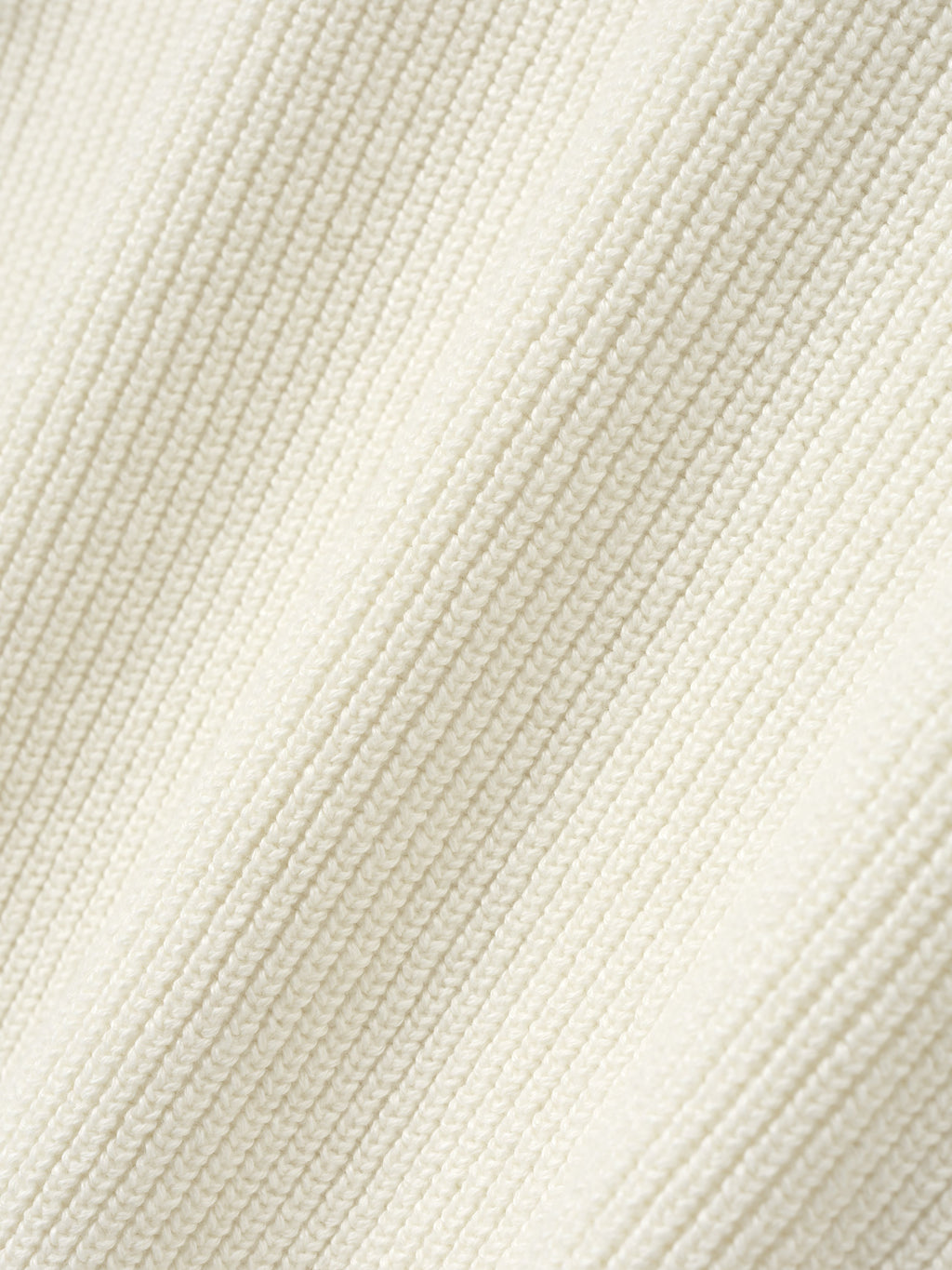 Double Knit Linen Wool Cotton Crewneck Sweater - Cream - Image 7