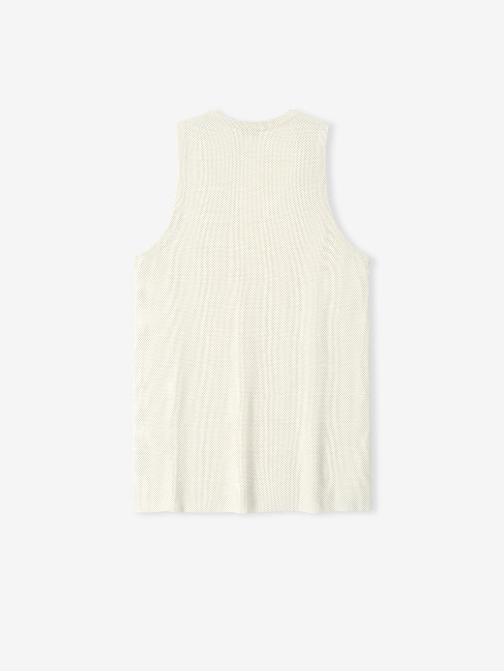 Knitted Tank Top - Cream - Image 4
