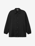 Nylon Ripstop Tech Windbreaker - Black - Image 3