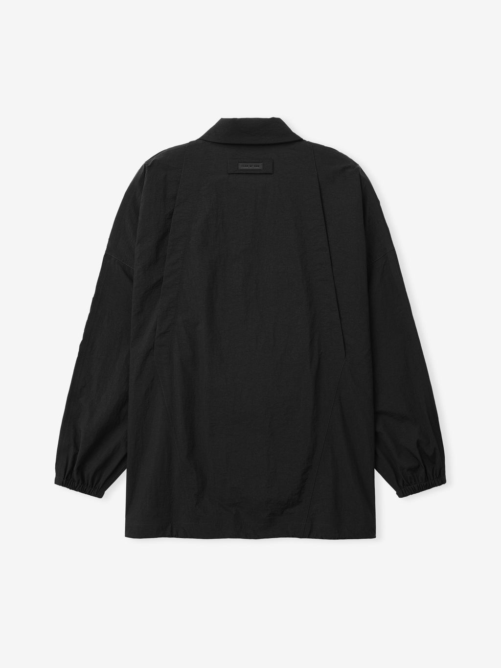 Nylon Ripstop Tech Windbreaker - Black - Image 4