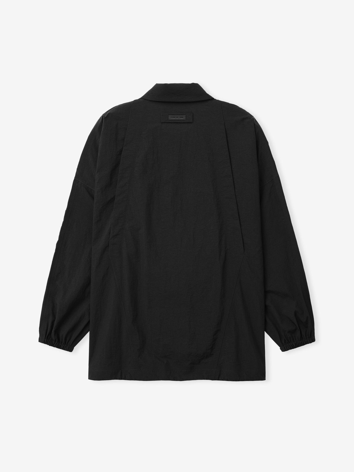 Nylon Ripstop Tech Windbreaker - Black - Image 4