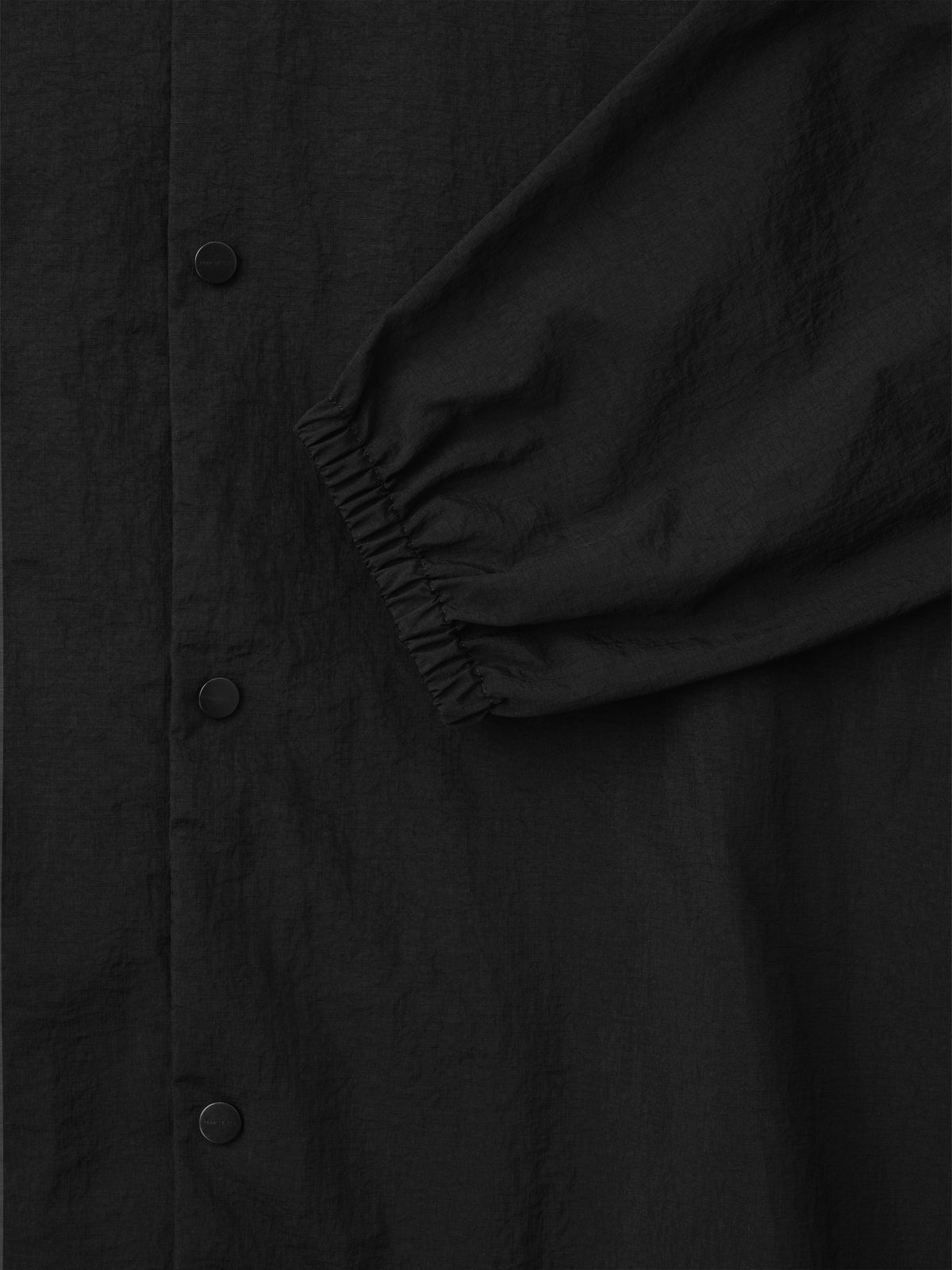 Nylon Ripstop Tech Windbreaker - Black - Image 6