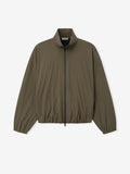 Bonded Nylon Tech Track Jacket - Forest - Image 2