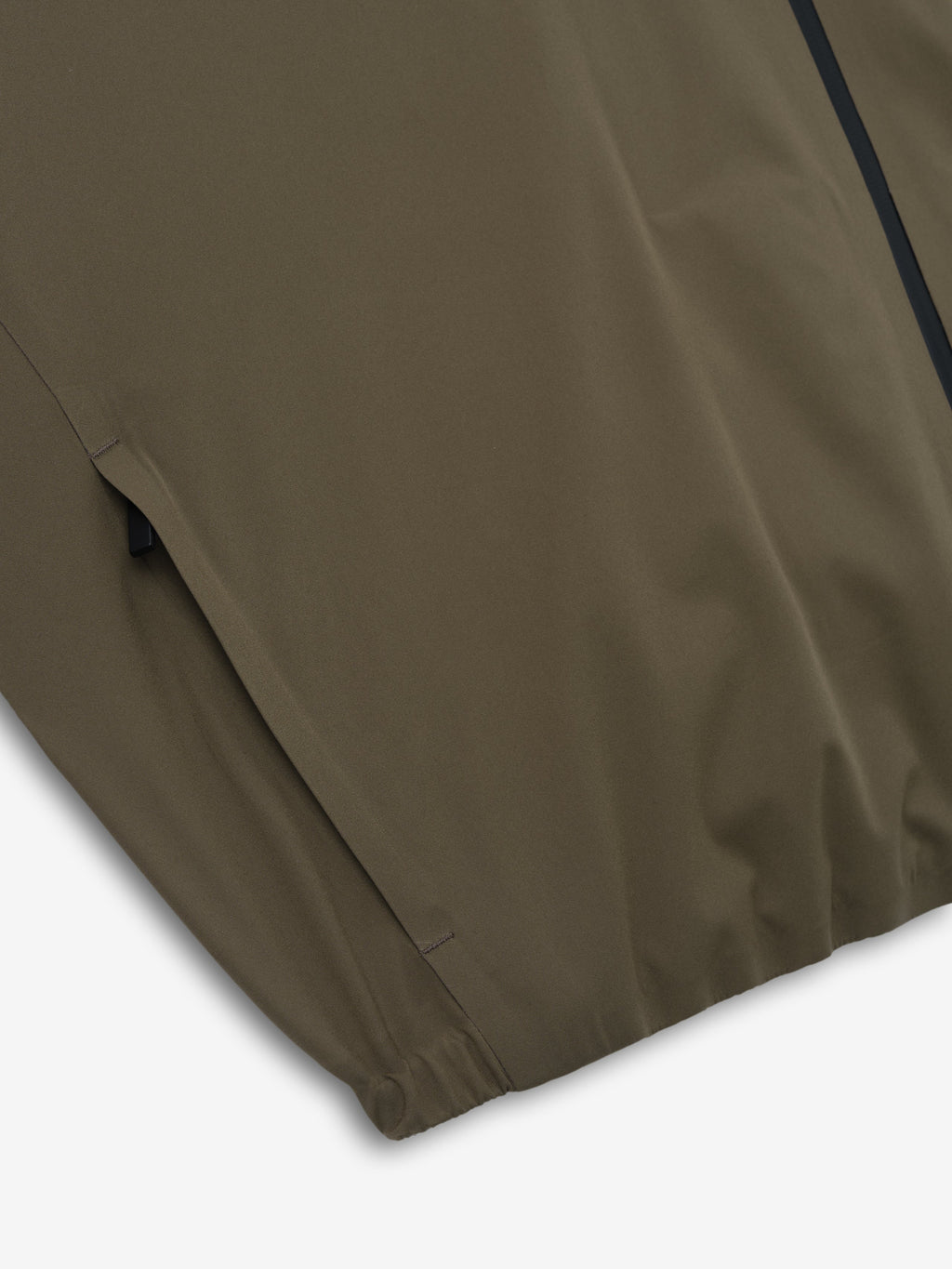 Bonded Nylon Tech Track Jacket - Forest - Image 4