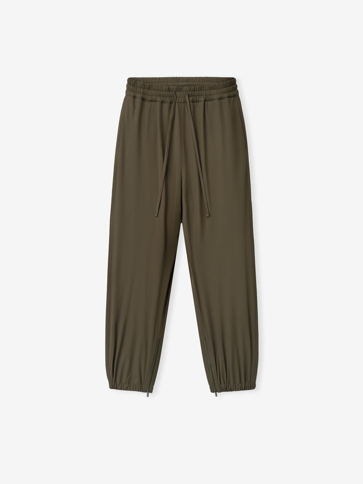 Bonded Nylon Tech Track Pants - Forest - Image 1
