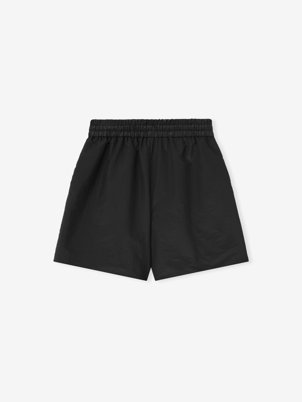 Nylon Taffeta Padded Sport Short - Off Black - Image 2