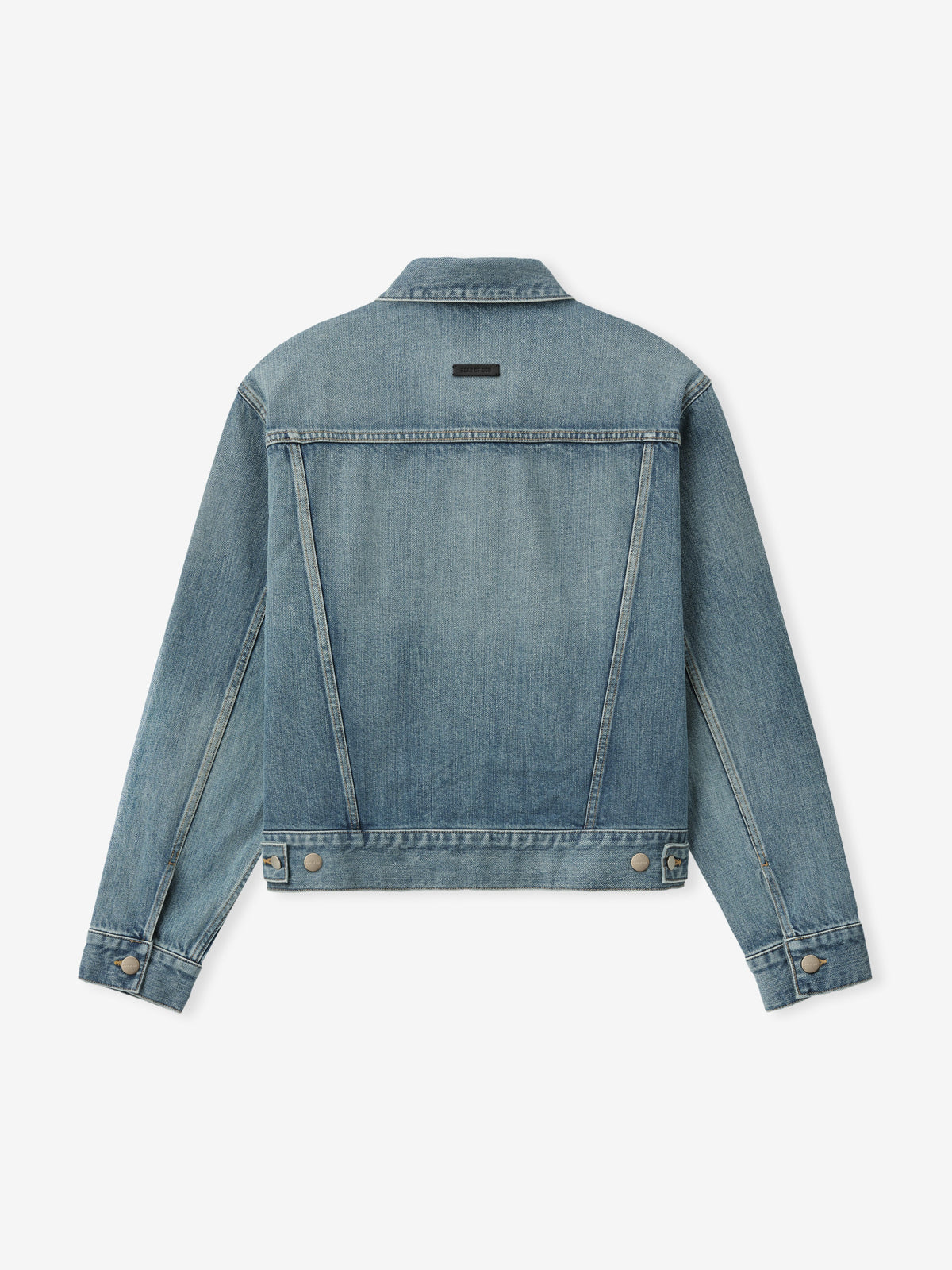 Classic Trucker Jacket - Medium Indigo - Image 5
