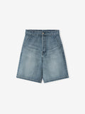 Denim Utility Shorts - Medium Indigo - Image 3