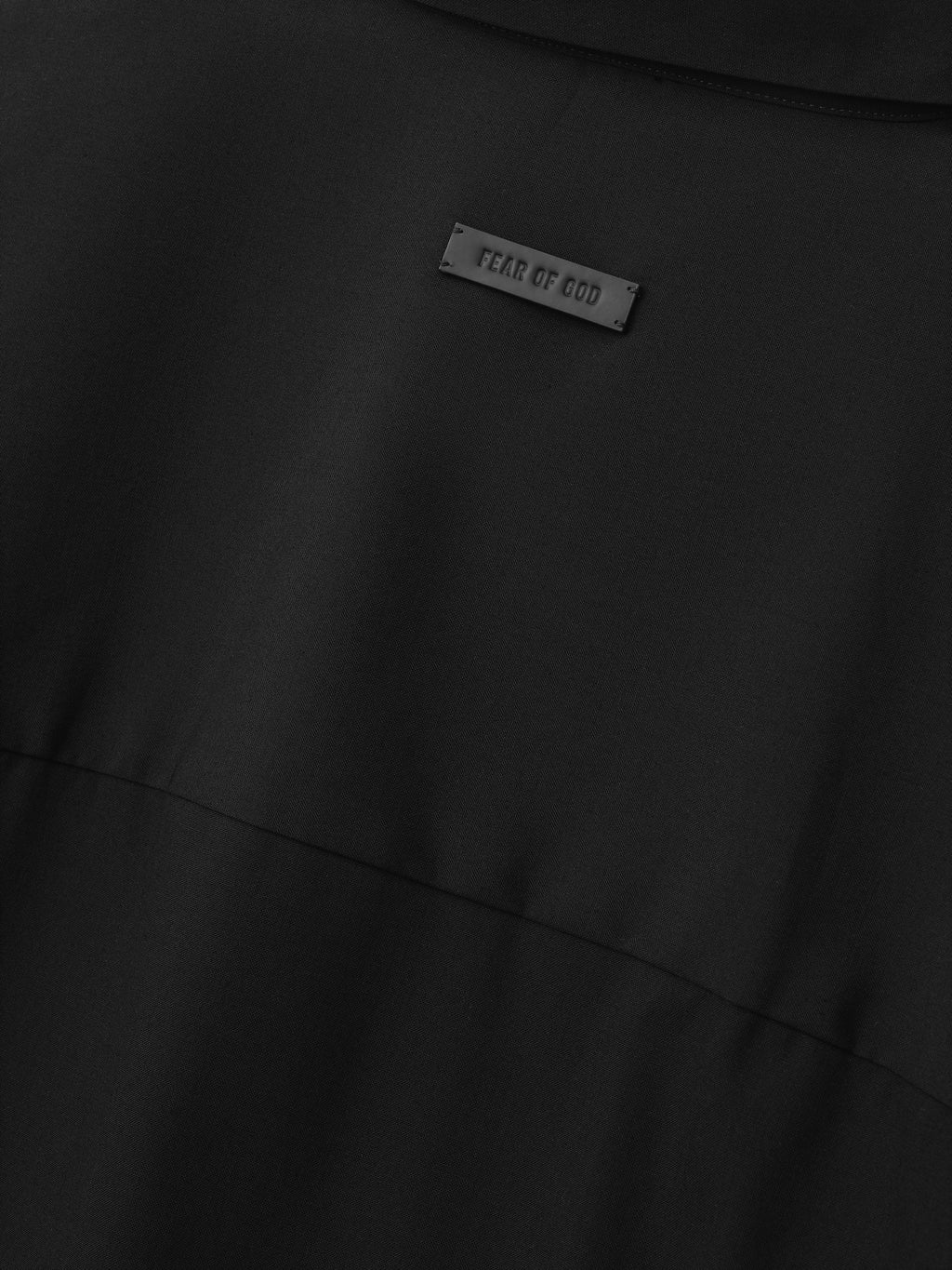 Cotton Wool Oxford Classic Shirt - Black - Image 4