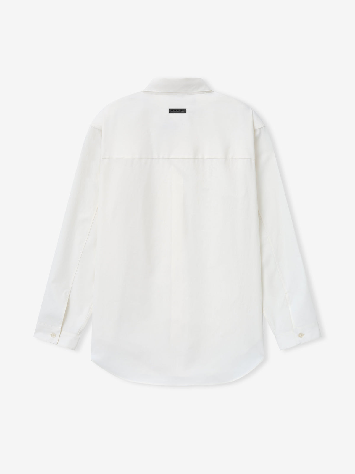 Cotton Wool Oxford Classic Shirt - White - Image 2