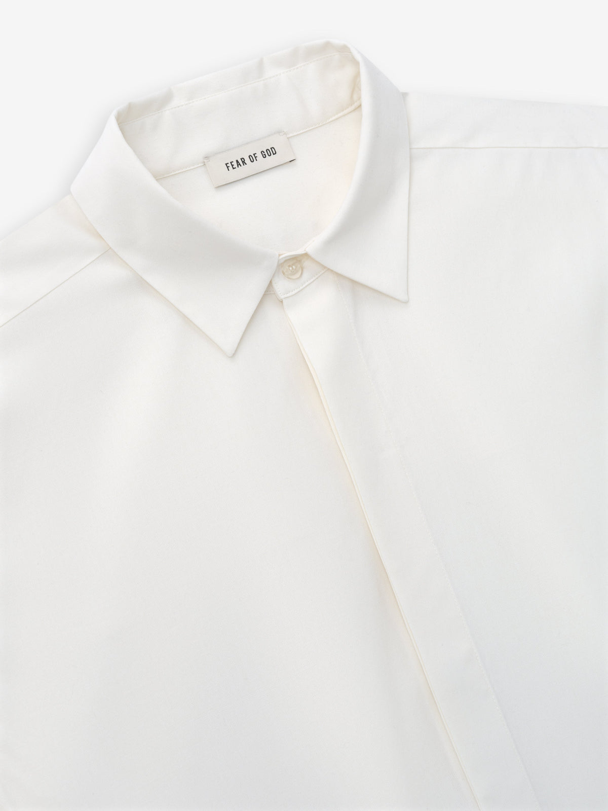 Cotton Wool Oxford Classic Shirt - White - Image 3