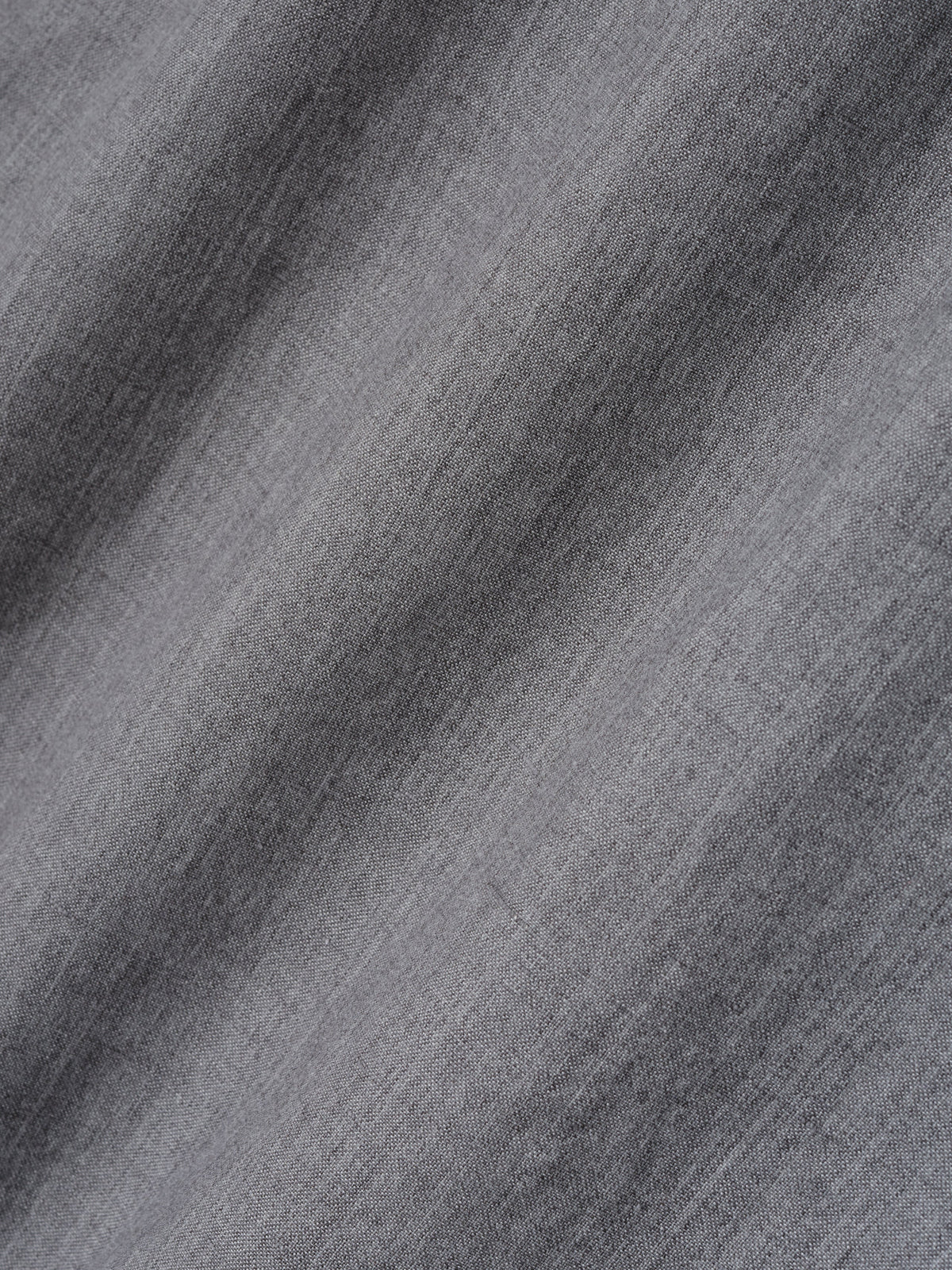 Wool Linen Collarless Sport Jacket - Metallic Grey - Image 6