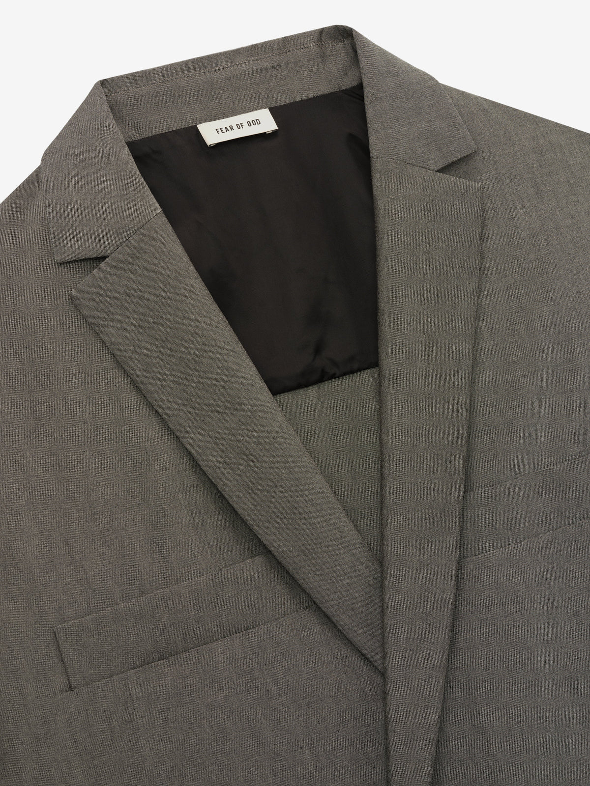 Cotton Wool Oxford Shirt Jacket - Willow - Image 6