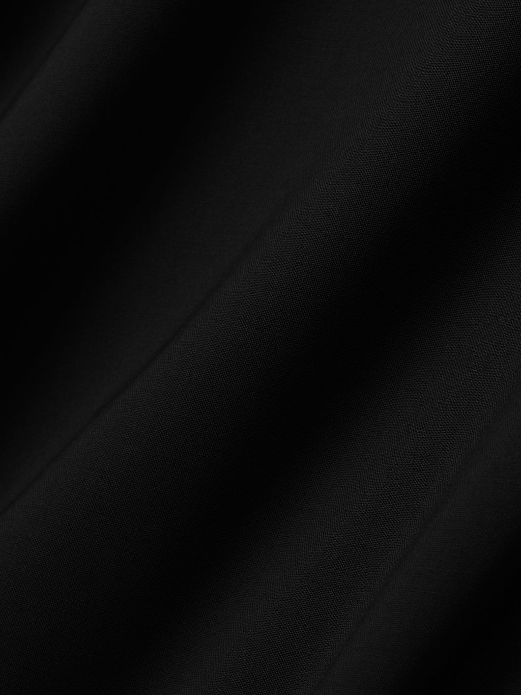 Easy Care Wool Relaxed Lapelless Jacket - Black - Image 5