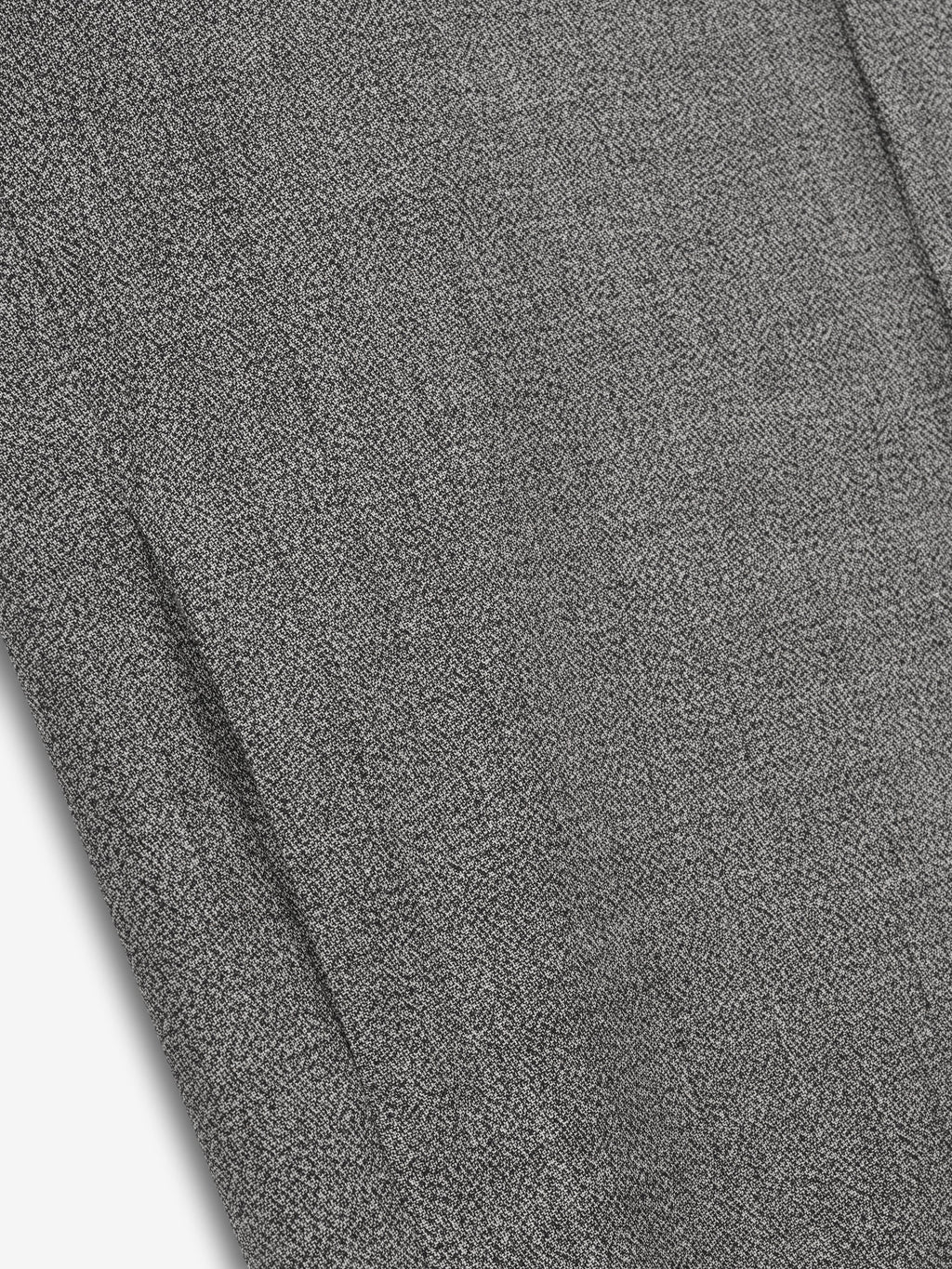 Mouline Wool Relaxed Trench Coat - Off White/Black - Image 8