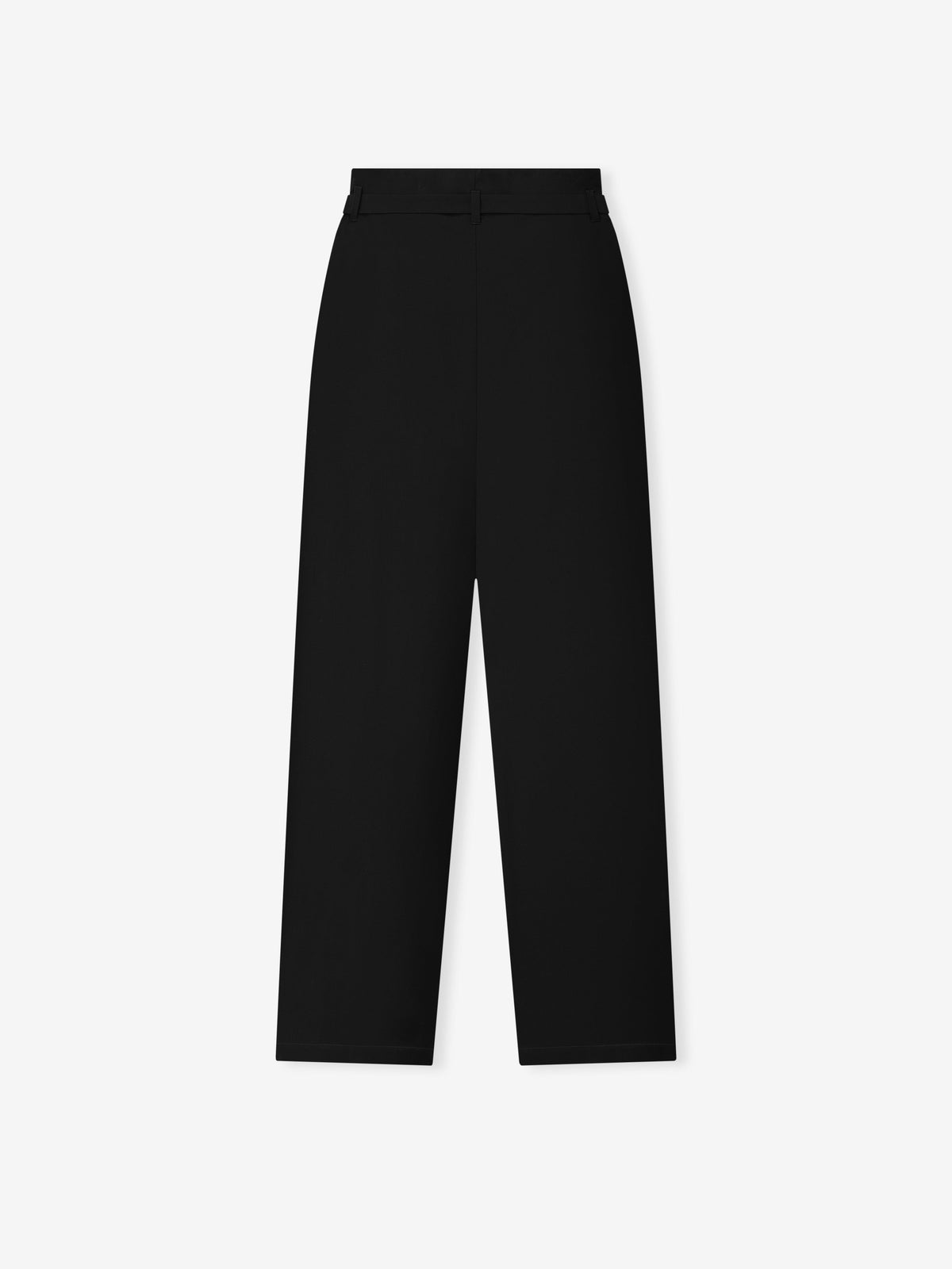 Easy Care Wool Wrap Pants - Black - Image 3