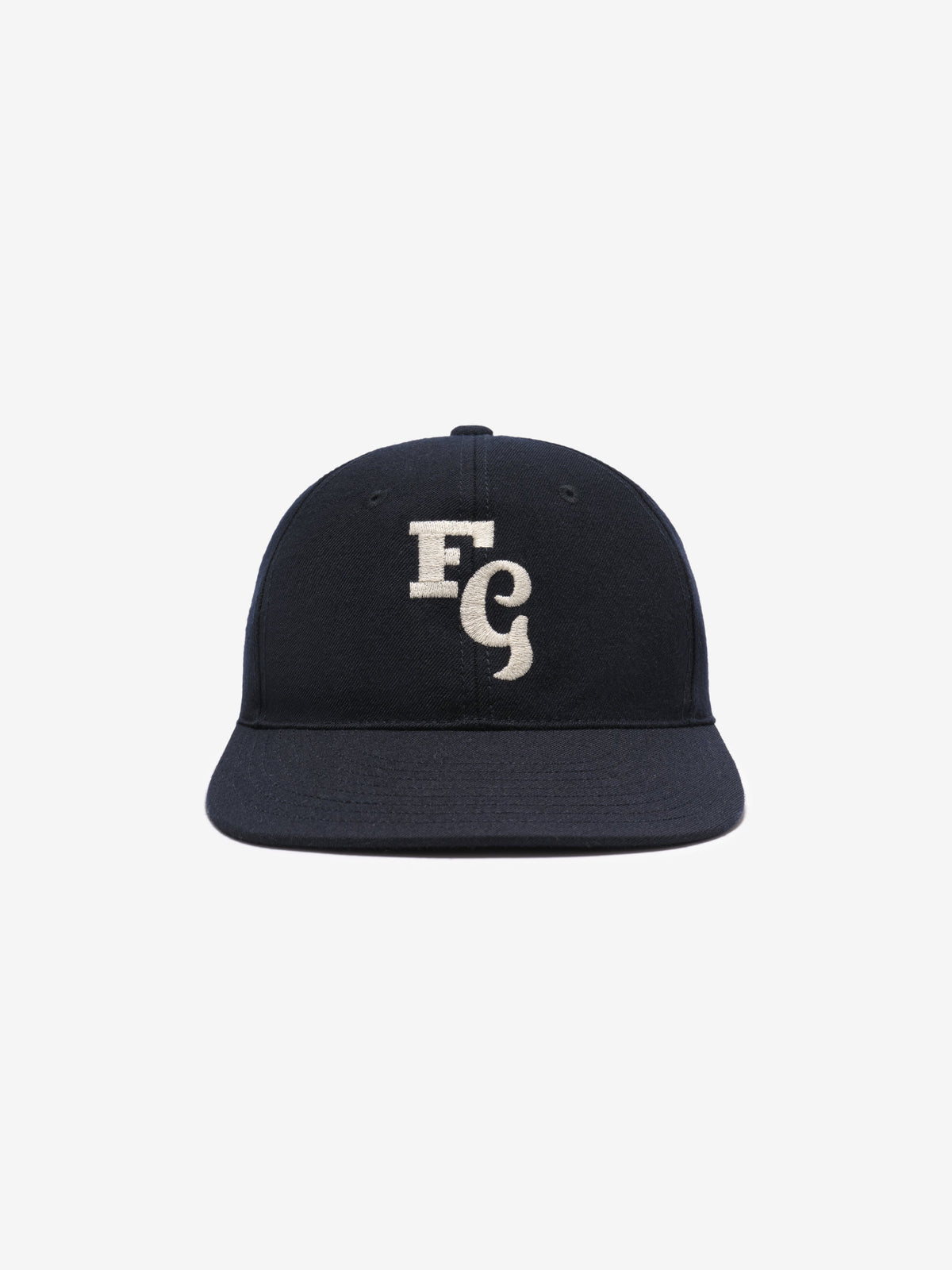 FG Wool Baseball Cap - Navy - Image 1