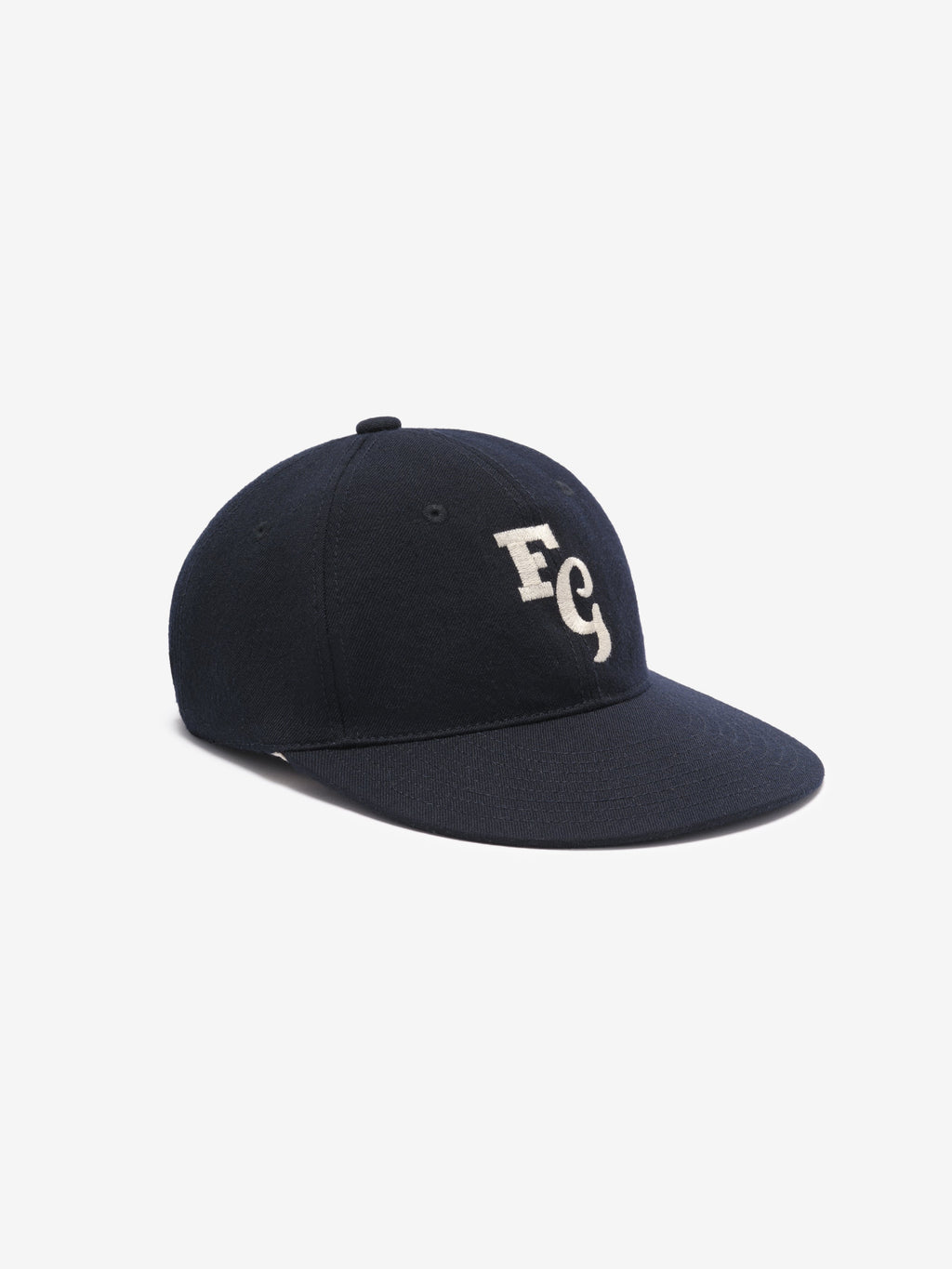 FG Wool Baseball Cap - Navy - Image 2