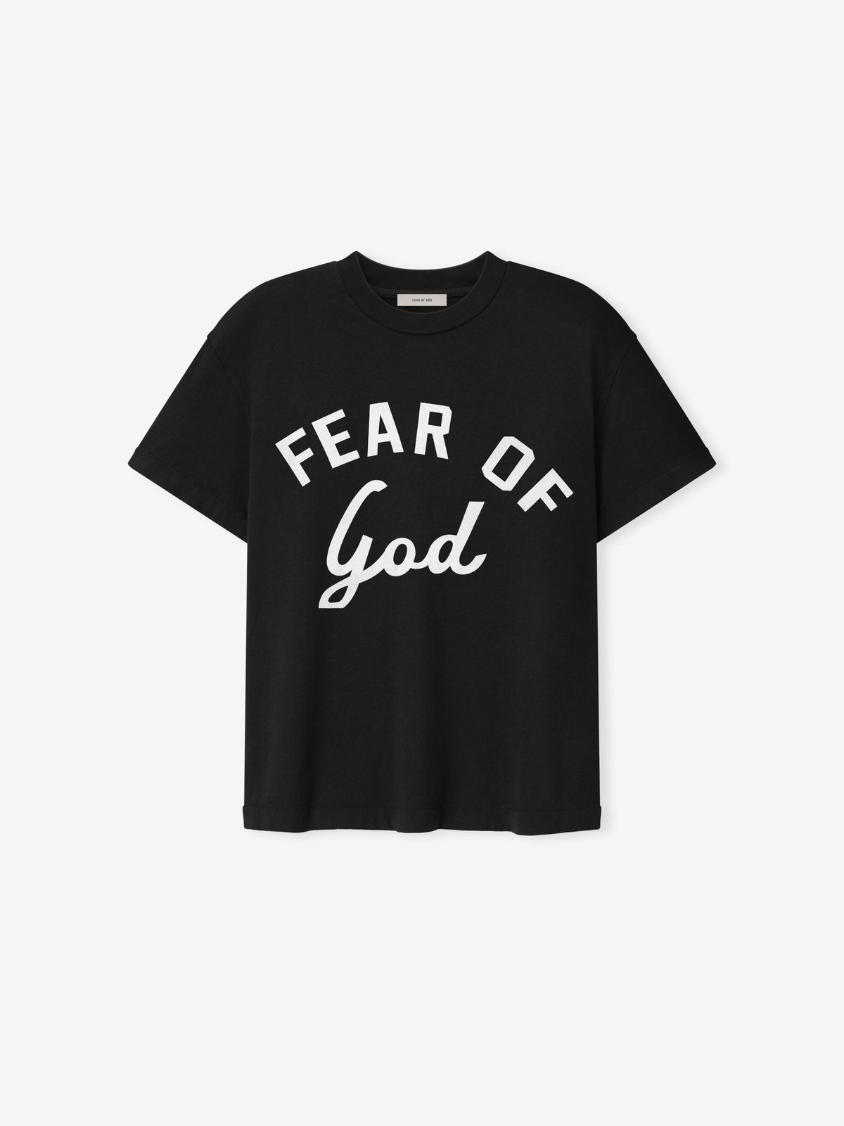 Womens Varsity Tee - Black - Image 2