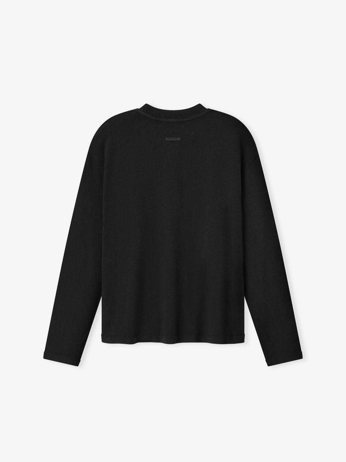 Womens Fear Of God Long Sleeve Tee - Black - Image 5
