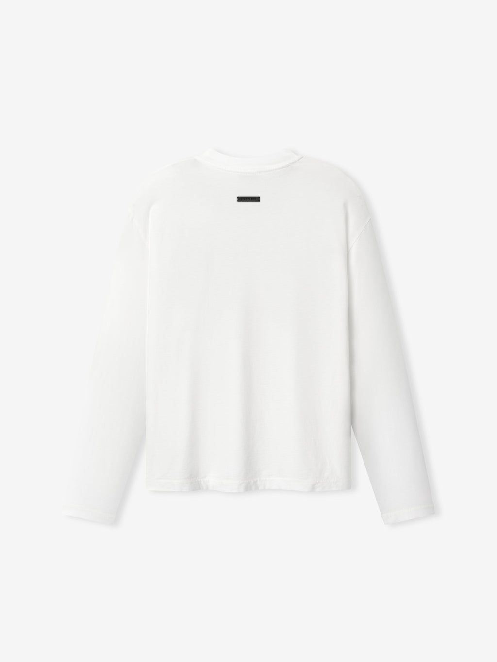 Womens Varsity Long Sleeve Tee - White - Image 3