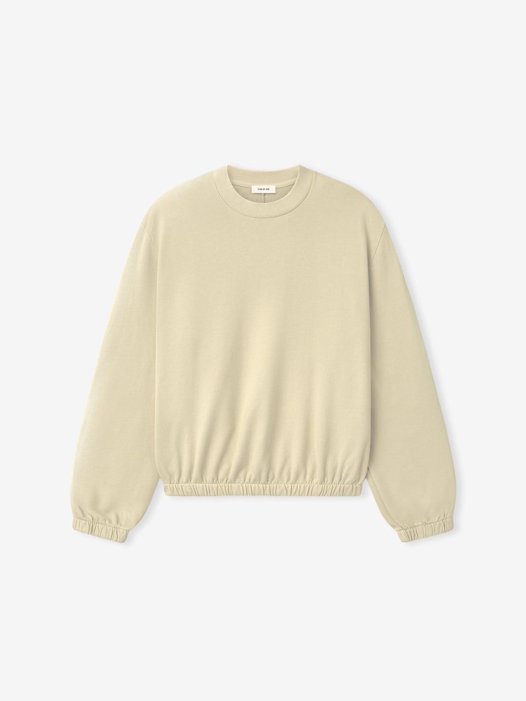 Womens Sunfaded Classic Crewneck - Dirty Ivory - Image 3