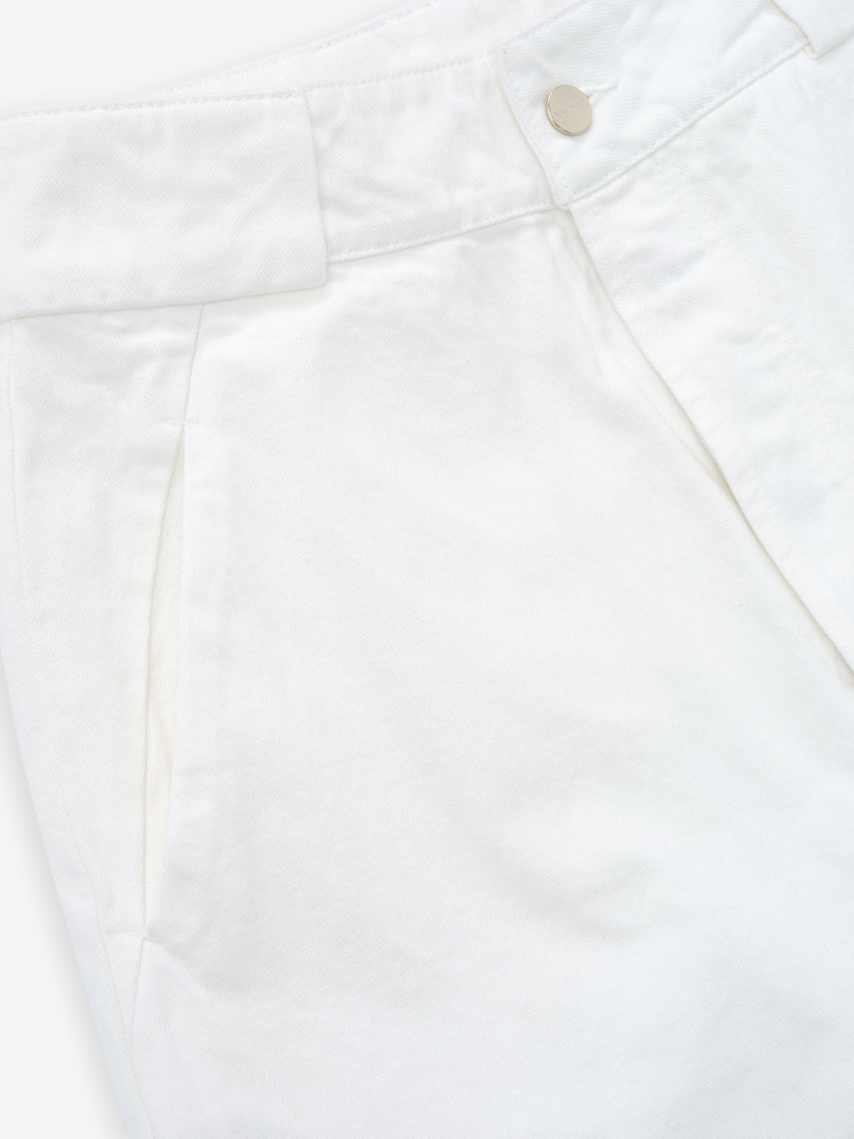 Womens Cotton Twill Utility Pant - White - Image 6