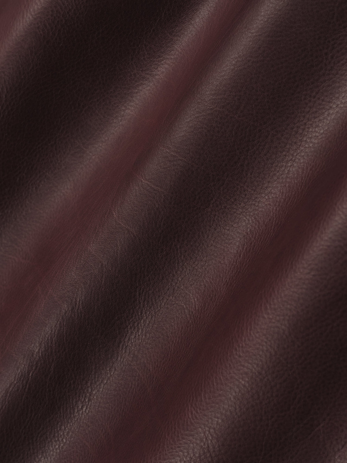 Womens Leather Drawstring Shorts - Maroon - Image 4