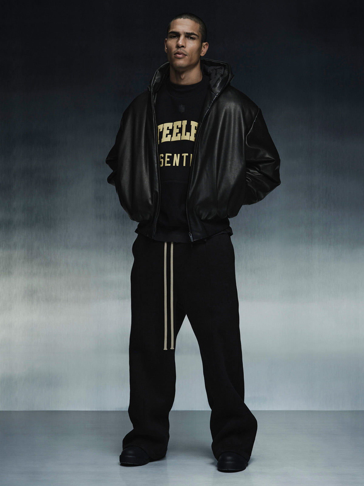 Steelers Sport Crewneck - Black - Image 1