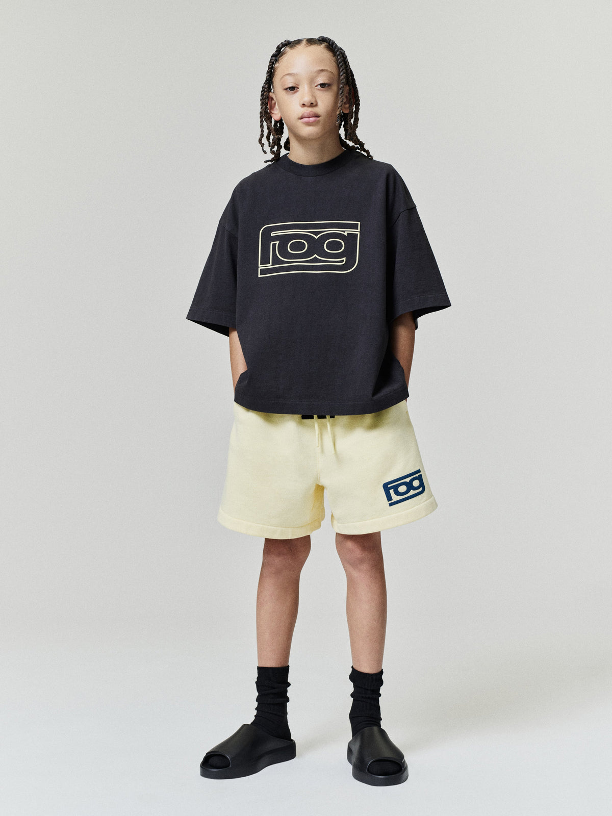 Kids Merch Tee - Washed Vintage Black - Image 6