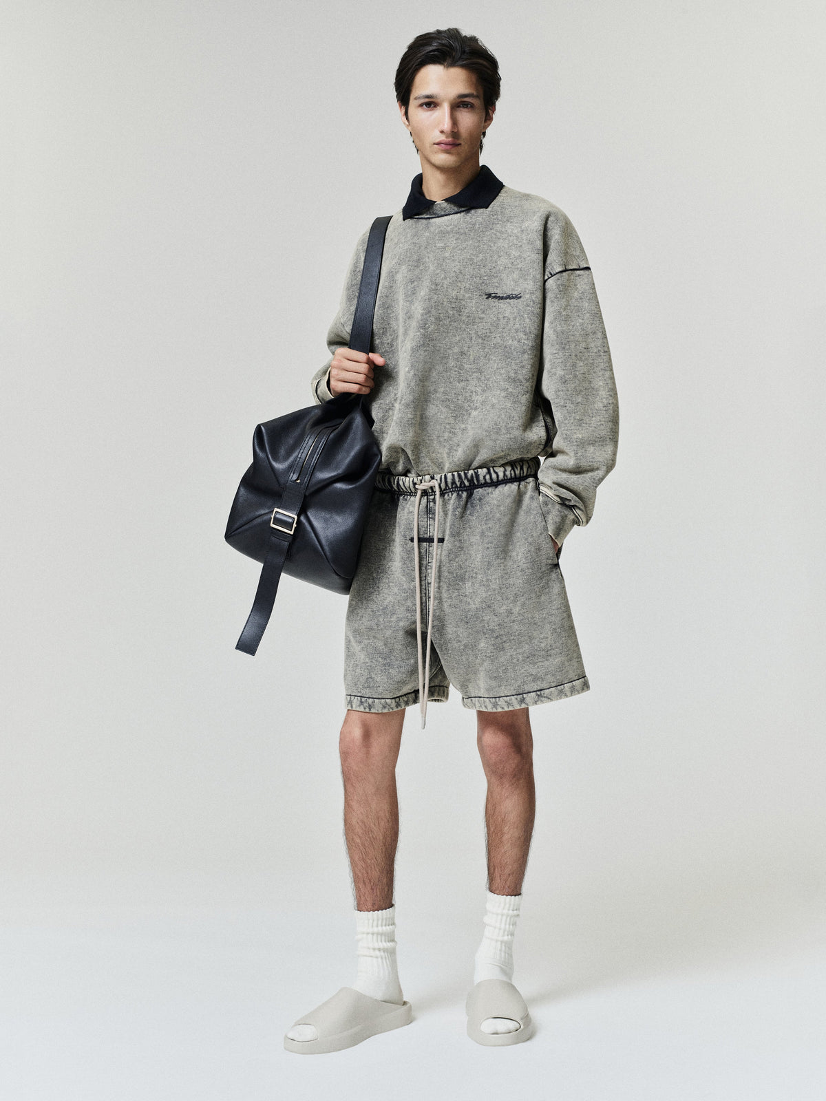 Classic Short - Sulphur Black Cloud Wash - Image 1