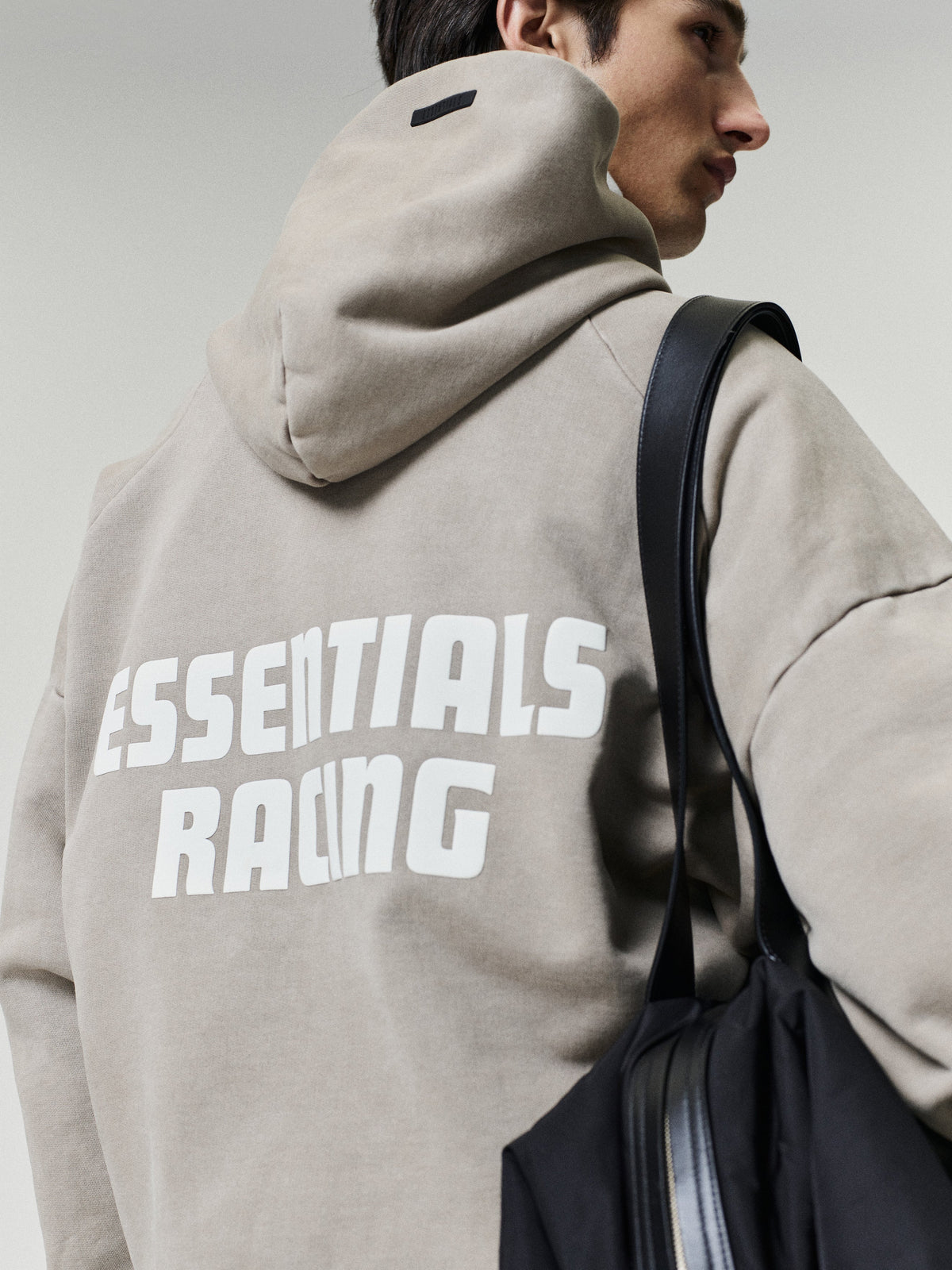 Classic Half Raglan Hoodie - Washed Clay - Image 1