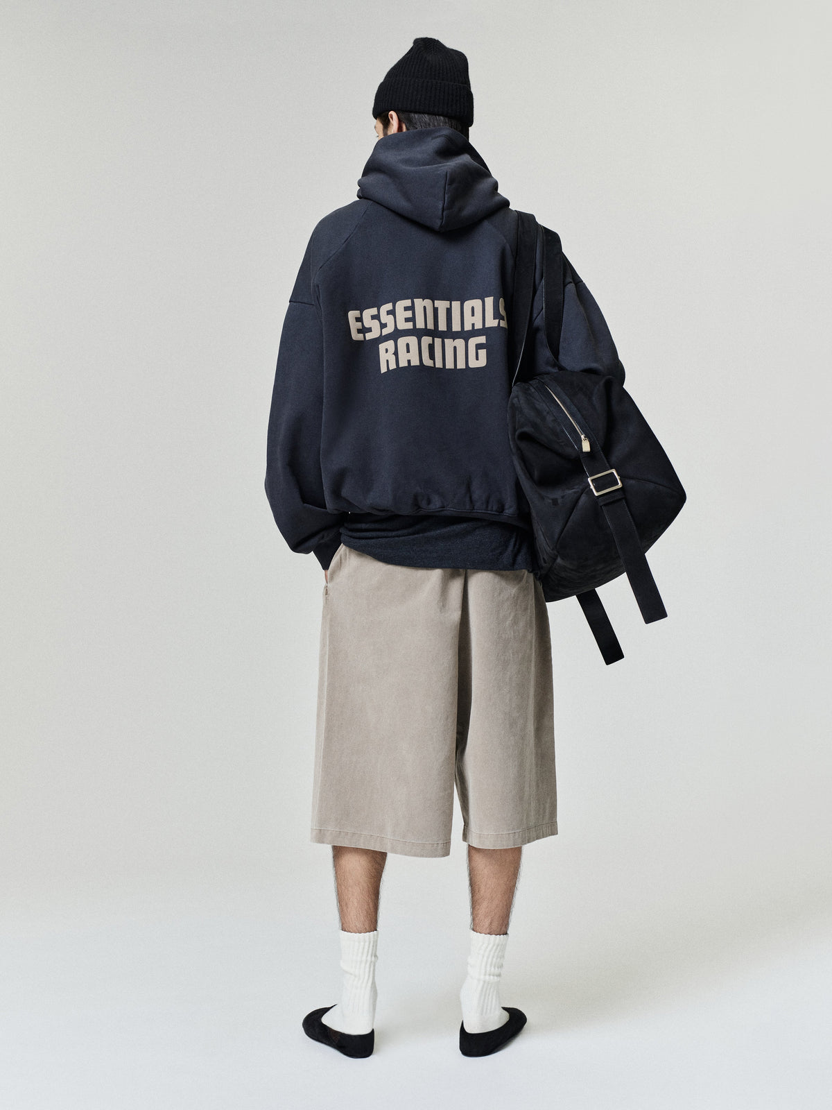 Cotton Twill Lounge Drawstring Short - Washed Clay - Image 2