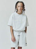 Kids Essentials FW26 Classic Short Sleeve Tee - Oatmeal Heather - Image 1