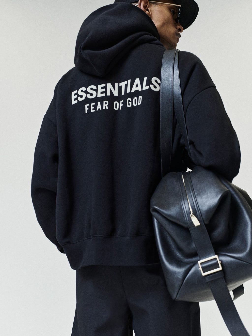Essentials FW26 Classic Zip-Up Hoodie - Black - Image 6