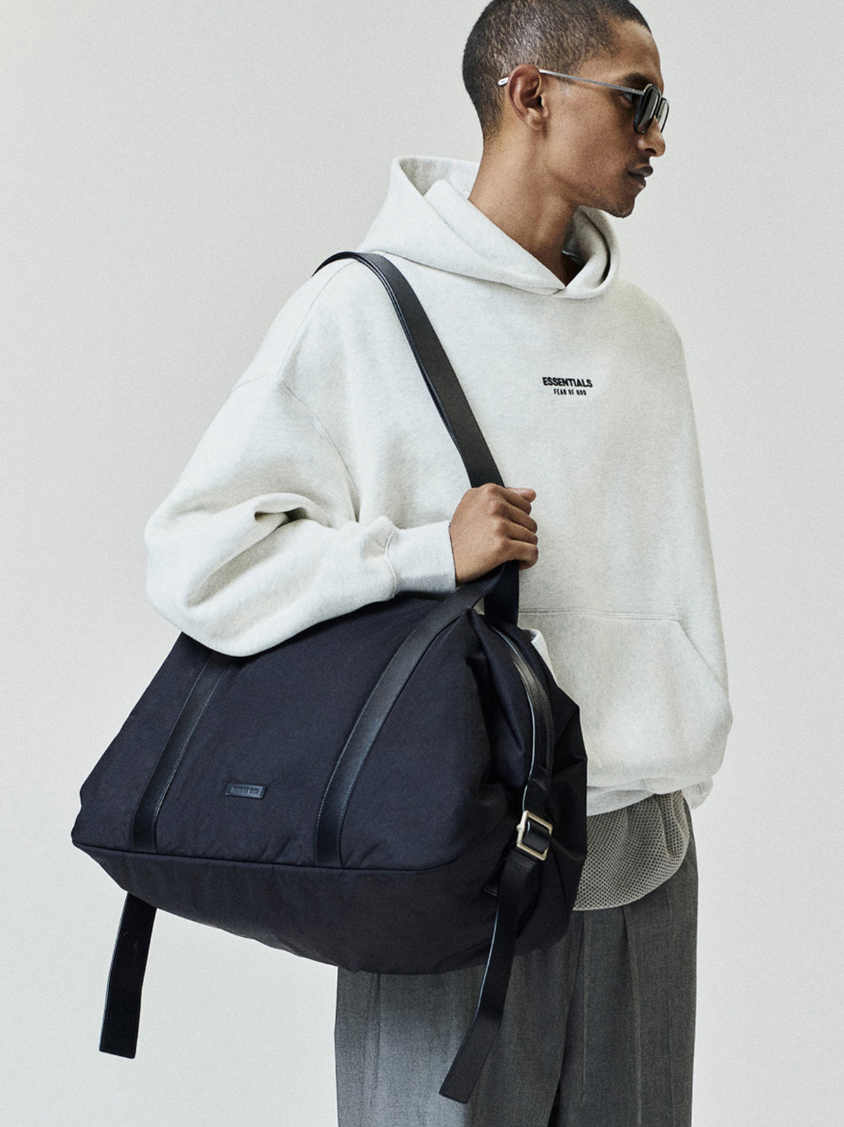 Essentials FW26 Classic Hoodie - Oatmeal Heather - Image 1