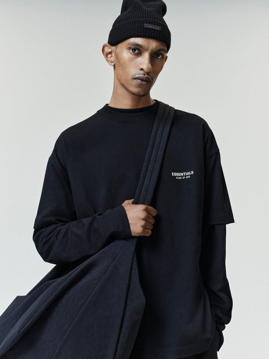 Essentials FW26 Classic Tee - Black - Image 1