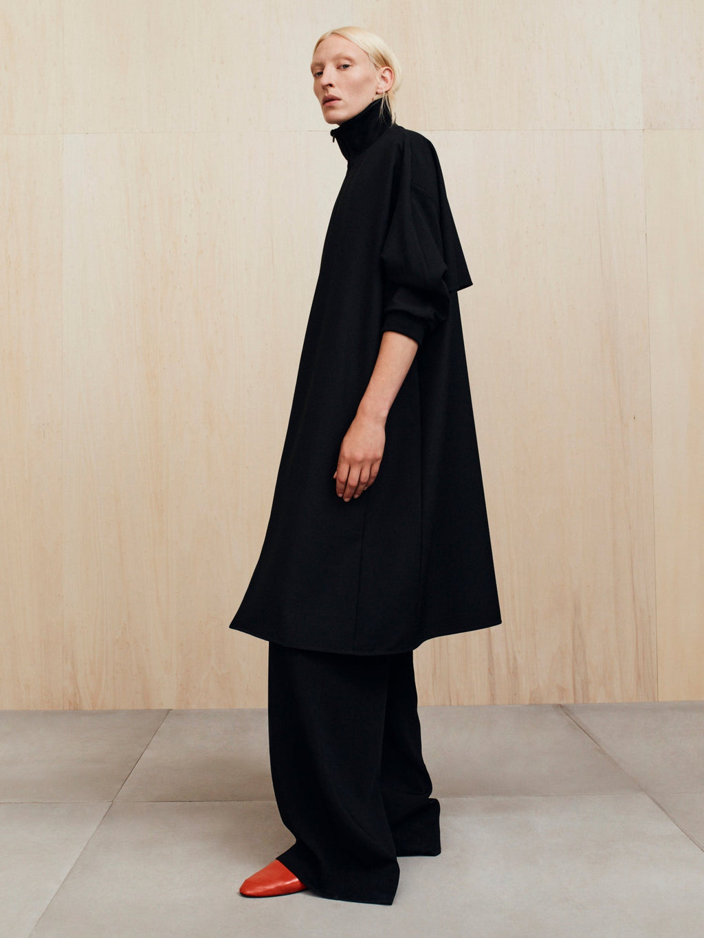 Womens Shirt Dress - Black - Image 9