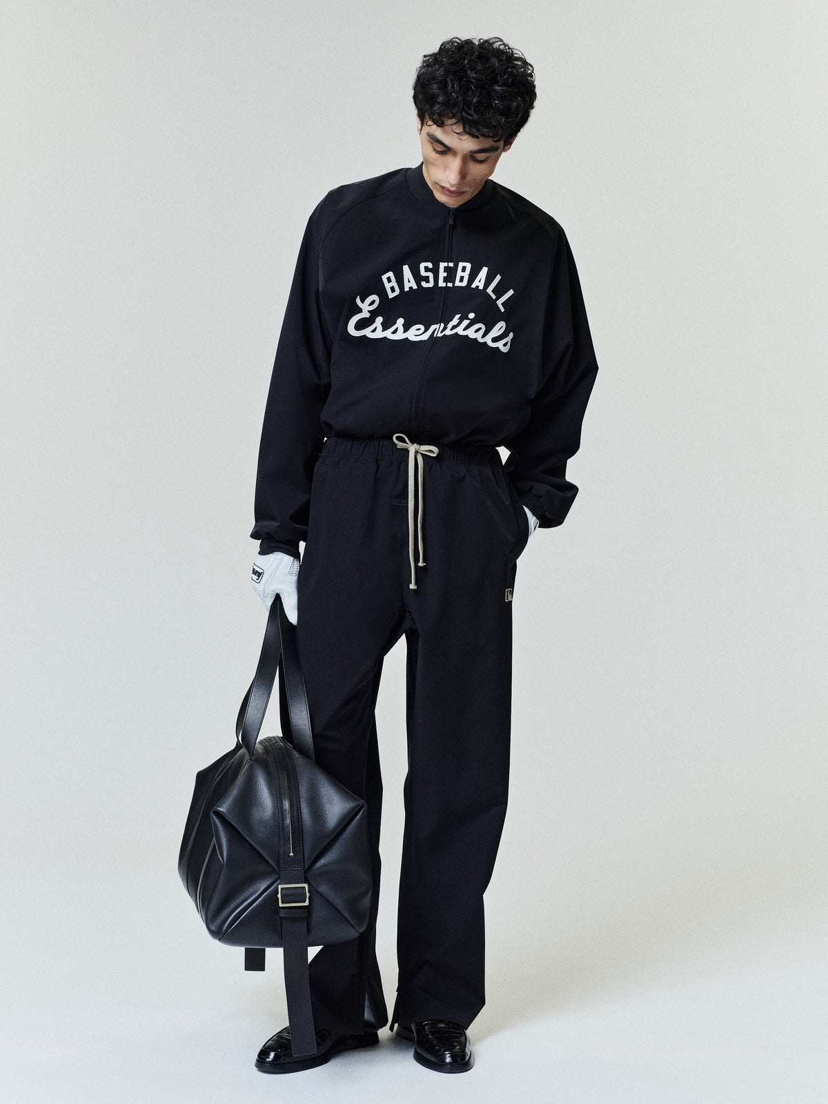 MLB Full Zip Bomber - Black - Image 1