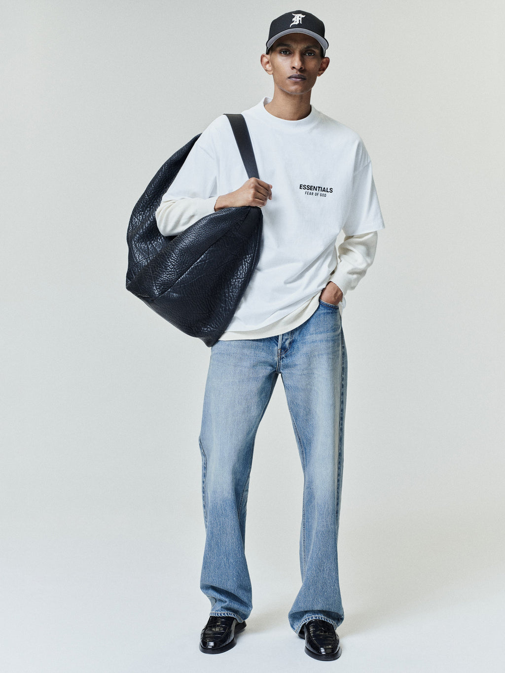 Essentials SS26 Classic Tee - Bright White - Image 1